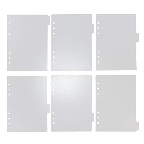 5sheets/lot Planner Inner Pages Spacer Plate Diario Binder 6 Holes Separator_j$ 5sheets/lot Planner Inner Pages Spacer Plate Diario Binder 6 Holes Separator_j$